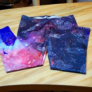 Star Trek Galaxy Leggings XL